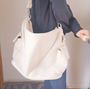 Daphne white purse / crossbody / shoulder bag